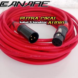 Kabel Mic/Microphone Ke Mixer Audio Jack Xlr Male To Female 10 Meter 15 meter 20 Meter 25 Meter 30 Meter