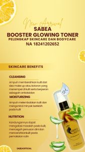 Toner Sabea Booster glowing/ Toner 4 manfaat/ Aman /Bpom