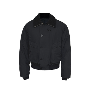JCAESAR STUDIO | Collar Pockets Button Down Jacket 90 White Duck Down