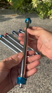 แกนล้อหน้า+แกนล้อหลังเวฟ WAVE ทุกตัวที่เป็นอาร์มกล่อง แกนล้อหน้าแต่งเวฟ/แกนล้อหน้าแต่งโซนิก/อะไหล่แต่ง/อะไหล่เวฟ/อะไหล่โซนิก/แกนPOSH