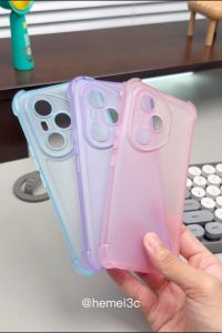 สำหรับ Honor 400 200 Pro 5G เคสเคสหลังโทรศัพท์ TPU นิ่มสีด้าน