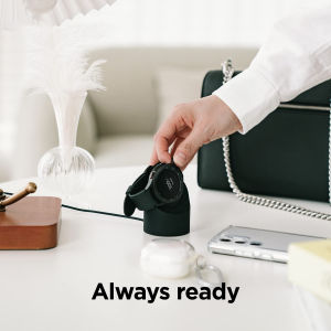 ชาร์จสำหรับนาฬิกา Samsung Galaxy 4/Galaxy Watch 341/45 แท่นชาร์จที่ชาร์จซิลิโคนสำหรับ Samsung Galaxy 5 Pro 45 ที่ชาร์จเอ็มเอ็มขาตั้ง