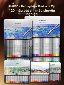 Marco | Bút Chì Màu Dầu & Tan trong Nước Phù hợp cho Học Sinh
