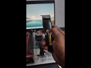 Gemei GM-6105 Professional Hair Trimmer – Rechargeable Cordless Clipper with Stainless Steel Blades & 3 Guide Combs