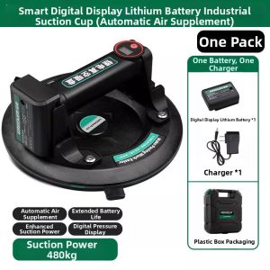 GREENER | Electric Automatic Inflation Strong Heavy-Duty Vacuum Glass Suction Cup