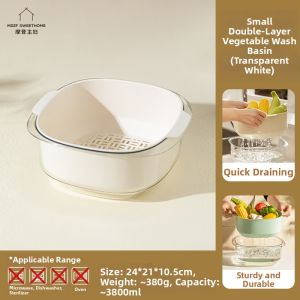 MODERN SWEETHOME | Kitchen Drain Basket for Washing Vegetables and Fruits