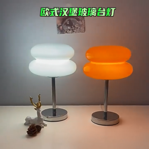 NEW Table Lamp 3 Color LED USB Plug Night-light Bedroom Office Room Dinning Lamp