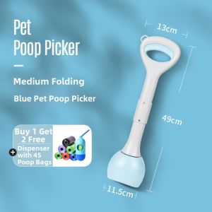 TO BE EASY | Dog Poop Scooper Pet Waste Picker Pet Walking Shovel