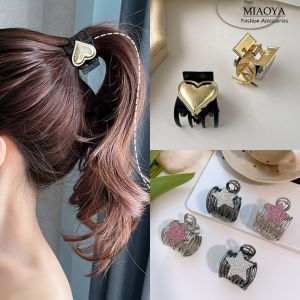 MIAOYA Shiny Star Hairpin For Lady High Ponytail Hair Accessories For Students Y2K Beautiful Birthday Gift