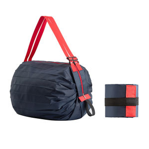 Foldable Storage Bag With Handle Portable Travel Camouflage Handbags Large Capacity Reusable Shopping Bag
