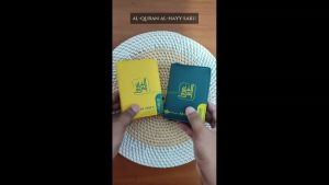 Mushaf Alquran Kecil Mini Tilawah Al-Hayy A7 Resleting Saku Non Terjemah 30 Juz Lengkap