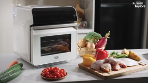 Russell Taylors Steam & Fry Mastery Steam Oven (10.5L) Z11 (3-in-1 Air Fryer/ Oven + Steamer + Steam Frying)