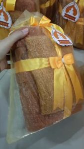 ชุดทำบุญ ถวายสังฆทาน ผ้าเช็ดตัว ผ้าเช็ดหน้า สำหรับถวายพระสงฆ์ (มี 2 ชิ้น)