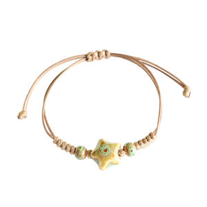 Vintage Ceramic Beads Bracelet