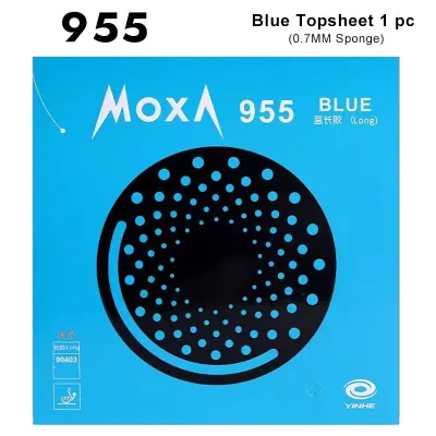 YINHE 955 Table Tennis Rubber Long Pimples Anti-spin Ping Pong Rubber Sheet 955 OX/0.7mm Sponge