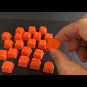 HEXA Forma - Custom Keycap Keyboard Mechanical - Chinese Word series - 3D