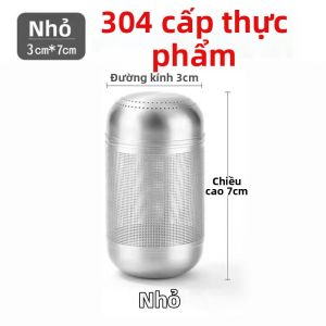 Bóng Lọc Pha Trà Inox Siêu Mịn