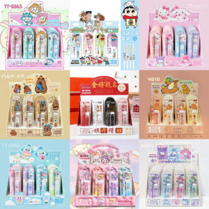 Cute Cartoon High Aesthetic Automatic Pencil Set Girls Heart Writing Not Easy to Break for First And Second Grade Students Gifts