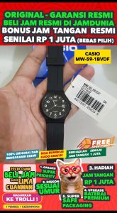Jam Tangan Cowok Kasual: Jam Tangan Pria Anti Air Casio MW-59-1B
