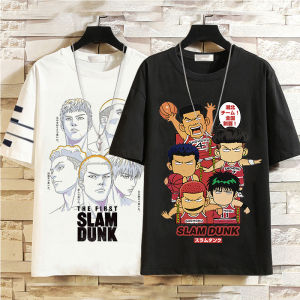 Slam Dunk Joint Name Short Sleeve T-Shirt Mens SAKULAKI Anime Peripheral Clothes Youth Basketball Half Sleeve Trendy