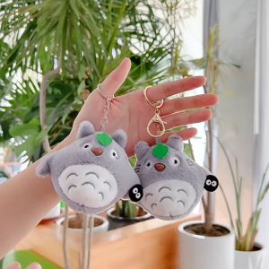 Gantungan Kunci Totoro Keychain Plushie Gantungan Tas Kunci Mobil Motor Rumah