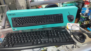 Combo bàn phím & chuột có dây Logitech MK120