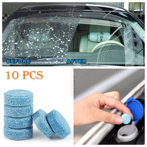 D-93 10pcs Car Windshield Glass Cleaner Solid Wiper Window for Any Glass