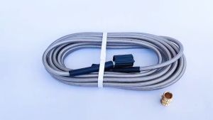 Dây xịt cao áp máy rửa xe Loại 10M - 2 đầu ren 22mm - Phụ kiện máy rửa xe áp lực  rửa máy lạnh phun thuốc tưới cây