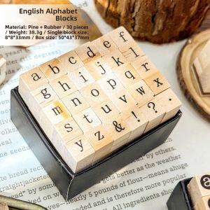 Stickers Punk | Festive Educational Wooden Stamps 42 Pieces