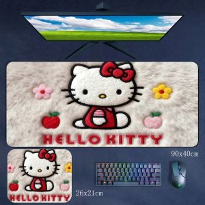 Sanrio | Tấm Lót Bàn Phím In Hình Hello Kitty Dễ Thương Nhiều Kích Cỡ Chất Liệu Cao Su Chống Trượt Thời Trang Họa Tiết Hoạt Hình Dành Cho Bé Gái
