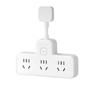 Philips | Multi-Outlet Power Strip Adapter for Dorm & Home