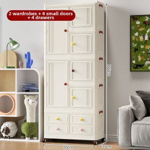 Baby Clothes Folding Storage Wardrobe