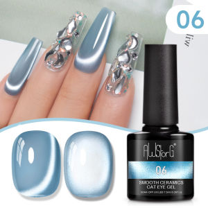 AWStorG Smooth  Cat Eye Gel 7.5ml Magnetic UV Soak Off Mirror Gloss Transparent Varnish Salon DIY Crystal Nail Art