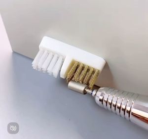 打磨机磨头刷Manicure tool cleaning remover head dual-purpose copper wire cleaning brush electric grinder head brush铜丝清洁刷电动打磨机