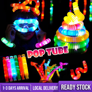 Pop Tubes Sensory Toys for Autistic Children and Fidgets for Kids Stress Relief Toys Creative Educational Pipe Mainan Budak Mainan Kanak Kanak