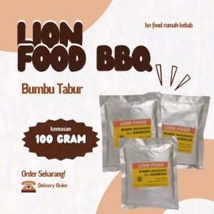 BBQ | BUMBU TABUR LION FOOD KEMASAN 100 GRAM RASA BARBEQUE
