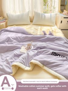 YANYANGTIAN | Machine Washable Summer Use Air Conditioning Suitable Quilt