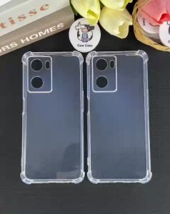 Ốp lưng Oppo A57 4G 2022 chống sốc silicon dẻo trong Cowcase | Vỏ điện thoại Oppo bảo vệ camera toàn diện