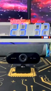 Webcam trực tiếp 2K có micrô cho PC Laptop Ánh sáng tuyệt vời Webcam PC Webcam với Micro USB 2.0 cho Mac Máy tính