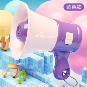Mini Loudspeaker Childrens Toy Recorder Baby Public Address System Blow Horn Sound Maker Educational Musical Instrument for Kids