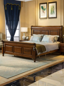 Giường Gỗ Đôi/Đơn Đẹp và Tối Giản 1.8m