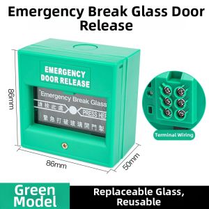 kuicc | Emergency Door Opening Button for 86-type Access Control
