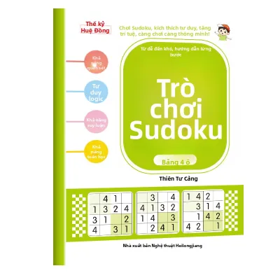 SHANNAIER | Bài Tập Sudoku Phát Triển Tư Duy Logic cho Học Sinh Tiểu Học Nhiều Loại