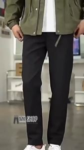 MKSHOP Korean Suit Pants Men Stretchable Long Pants Formal Slack Pants 772