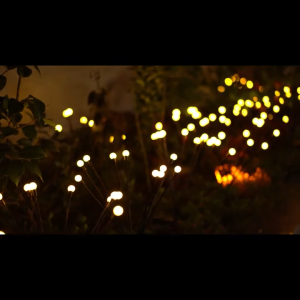 1/4pcs Firefly Lights Deepavali Solar Light Outdoor Waterproof Light Garden Lawn Lights Indian Diwali Deepavali Decoration