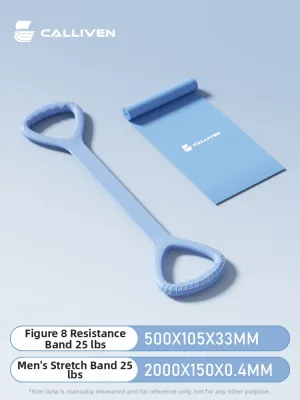 Calliven | Strength Training Resistance Band for Mens Fitness Back and Chest Exercise