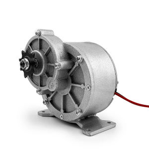 MY1018 24V 36V 450W 16 Teeth Freewheel 9T fixed gear Aluminium DC Brush Motor With Controller