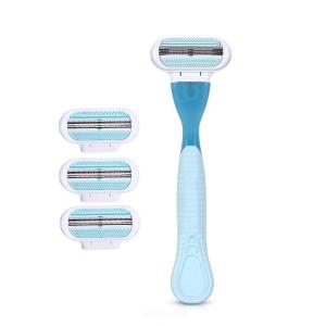 Safety Razor Shaving for Women Manual Lady Shave Blades Safe Shaving for Women ลดราคาพิเศษ เครื่องสำอาง ผู้หญิง เครื่องสำอาง ครีม
