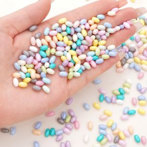 10g/bag 4x7mm Super Premium Glass Solid Color Cream Baked Paint Seed Beads For Handmade Bracelet Necklace Earring Keychain DIY Craft Jewelry Making Accessories
