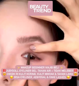 [READY ORI] JudyDoll Eyeliner Gel JudyDoll Slim Gel Eyeliner Eyeliner Tipis Eyeliner Korea Douyin